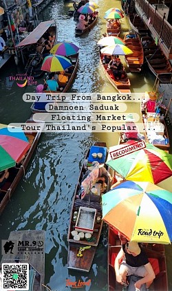 Damnern saduak Floating market