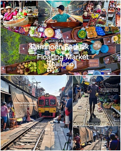 Floating Market & Rail Way Market